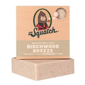 $6❤️‍🔥 LAST 1! Dr. Squatch Organic BIRCHWOOD BREEZE Cold Pressed Soap Bar NEW